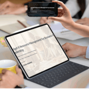 Budget & Resource Management for Business & Leadership