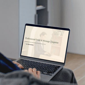Professional Email & Message Etiquette