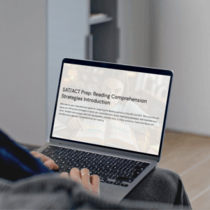 SATACT Prep Reading Comprehension Strategies Introduction