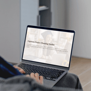 Capstone Project Planning Toolkit