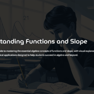 Understanding Functions and Slope