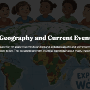 World Geography and Current Events