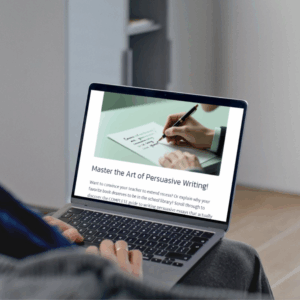 Master the Art of Persuasive Writing