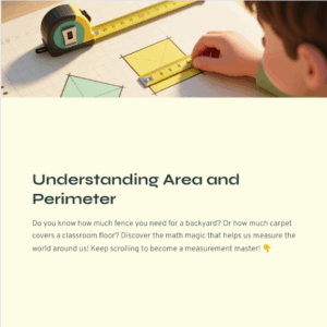 Understanding Area and Perimeter